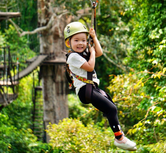 Angkor Zipline Eco-Adventure Canopy Tour - Key Points