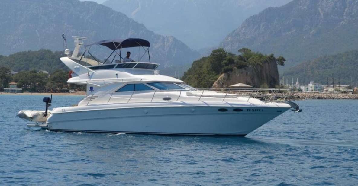 Antalya : Private Yacht Rental With Captain/Meal Included - Key Points