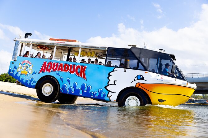 Aquaduck Gold Coast 1 Hour City and River Tour - Just The Basics