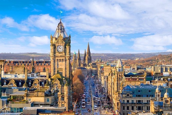 Arrival Transfer: Airport EDI to Edinburgh by Business Car - Key Points