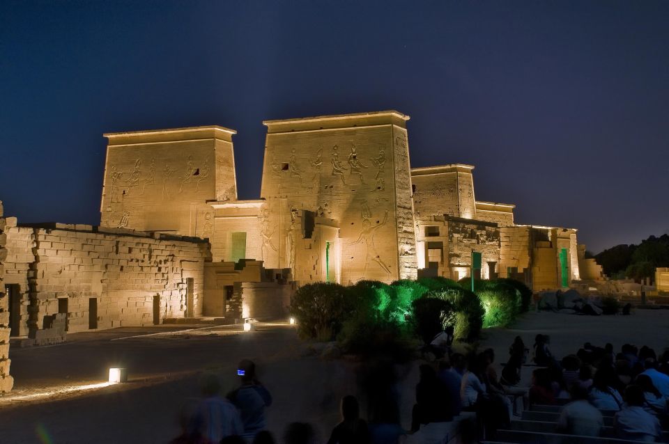 Aswan: Philae Temple Sound & Light Show With Transfers - Key Points