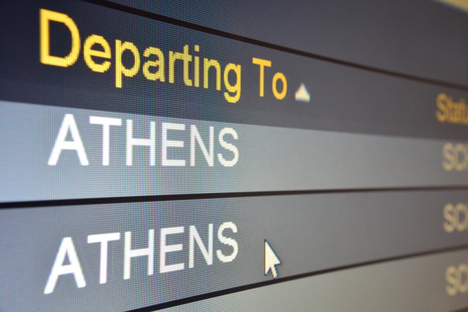 Athens Airport to City Center Arrival Transfer - Key Points