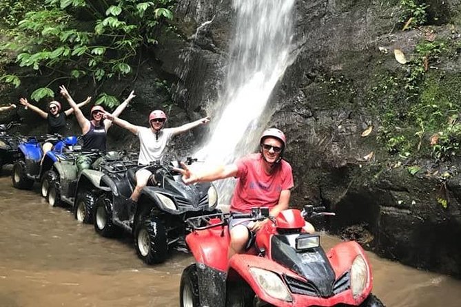 ATV Quad Bike Through Tunnel and Waterfall in Bali - Key Points