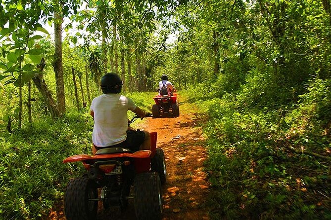 ATV Zipline Waterfall Rainforest Lunch COMBO - Key Points