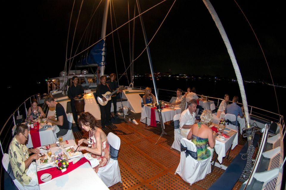 Bali Benoa: 5-Course Romantic Dinner Cruise With Live Music - Key Points