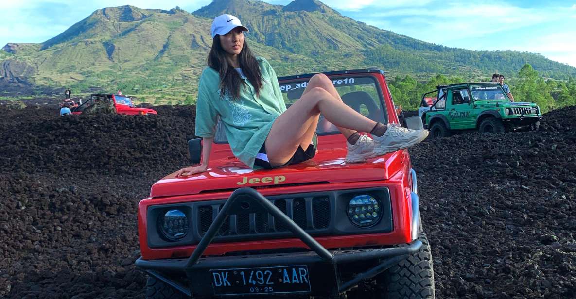 Bali: Mount Batur Jeep Sunset Guided Tour - Key Points