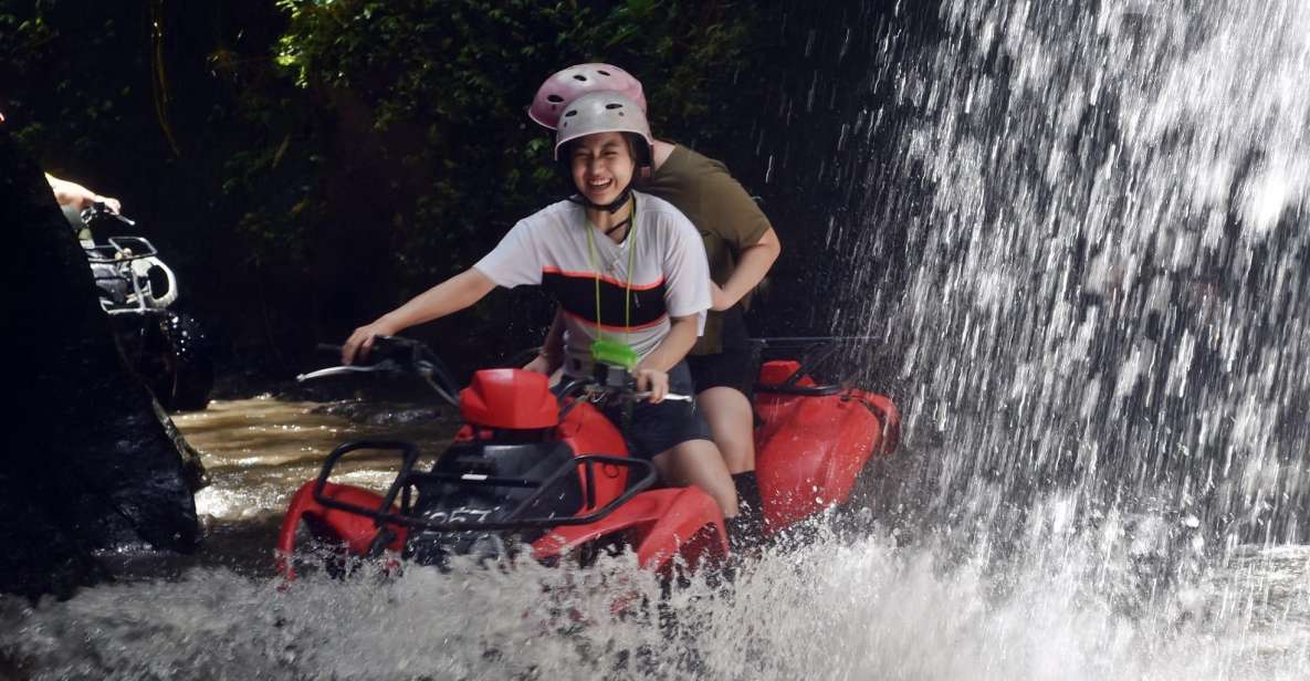 Bali; Ubud Jungle, River, Waterfall & Tunnel Quad Bike Tours - Key Points