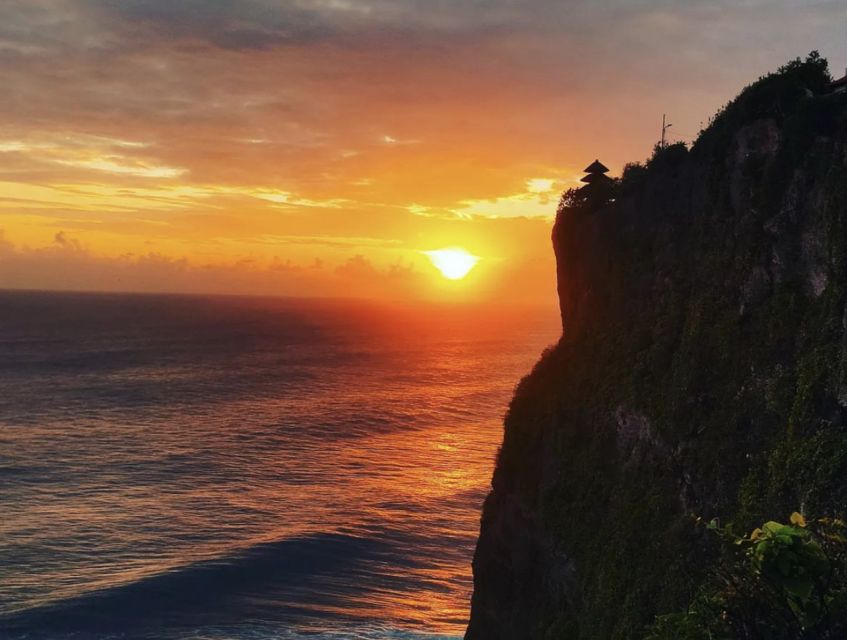 Bali: Uluwatu Temple and Karang Boma Cliff Tour With Tickets - Key Points