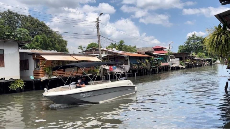 Bangkok: Canal Tour by Private Speed Boat - Key Points