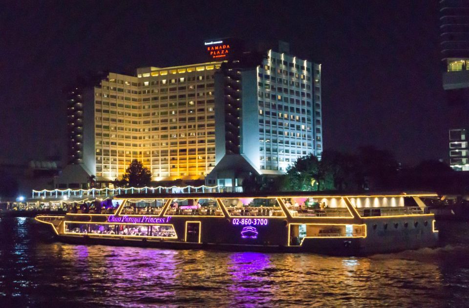 Bangkok: Chao Phraya Princess Dinner Cruise Ticket - Key Points