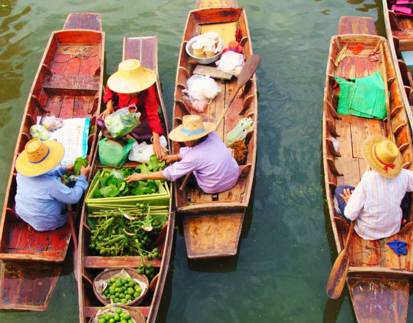 Bangkok: Damnoen Saduak Floating & Train Markets Guided Tour - Key Points