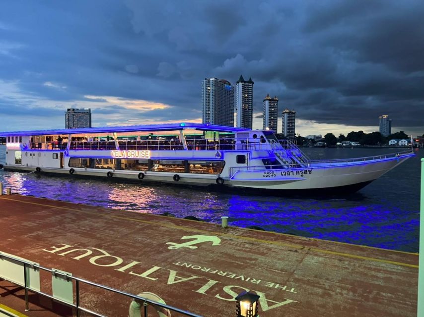 Bangkok: VELA Dinner Cruise Ticket - Key Points