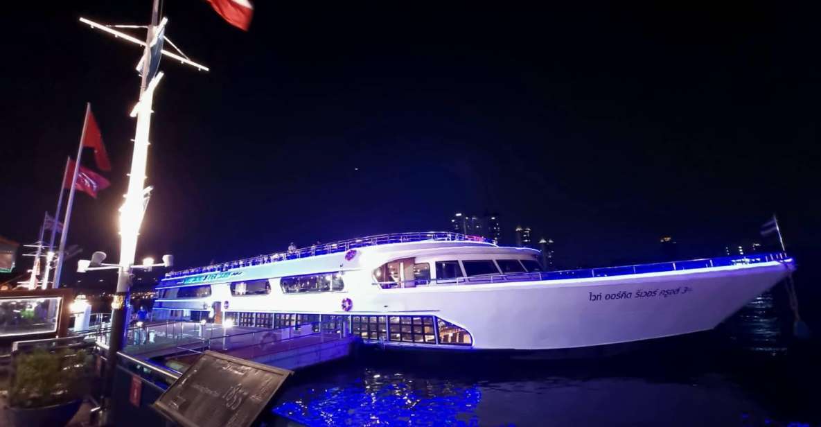 Bangkok: White Orchid Chao Phraya Dinner Cruise - Key Points