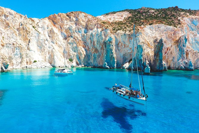 Best of Milos and Poliegos Catamaran Snorkelling Cruise With BBQ - Just The Basics