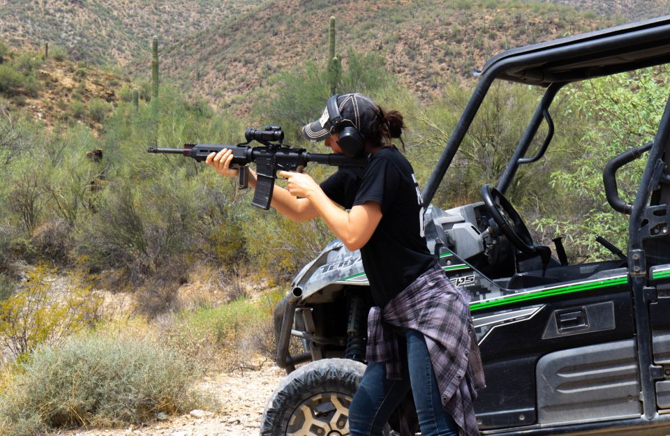Black Canyon City: Ride and Shoot Combo With ATV or UTV - Key Points