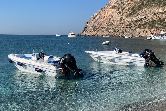 Boat Rental in Milos Island - Key Points