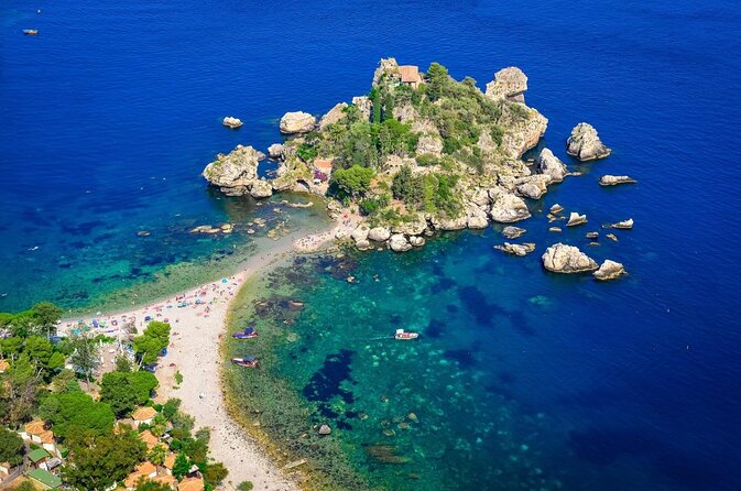 Boat Tour of Giardini Naxos, Taormina, Isola Bella, and the Blue Grotto - Just The Basics
