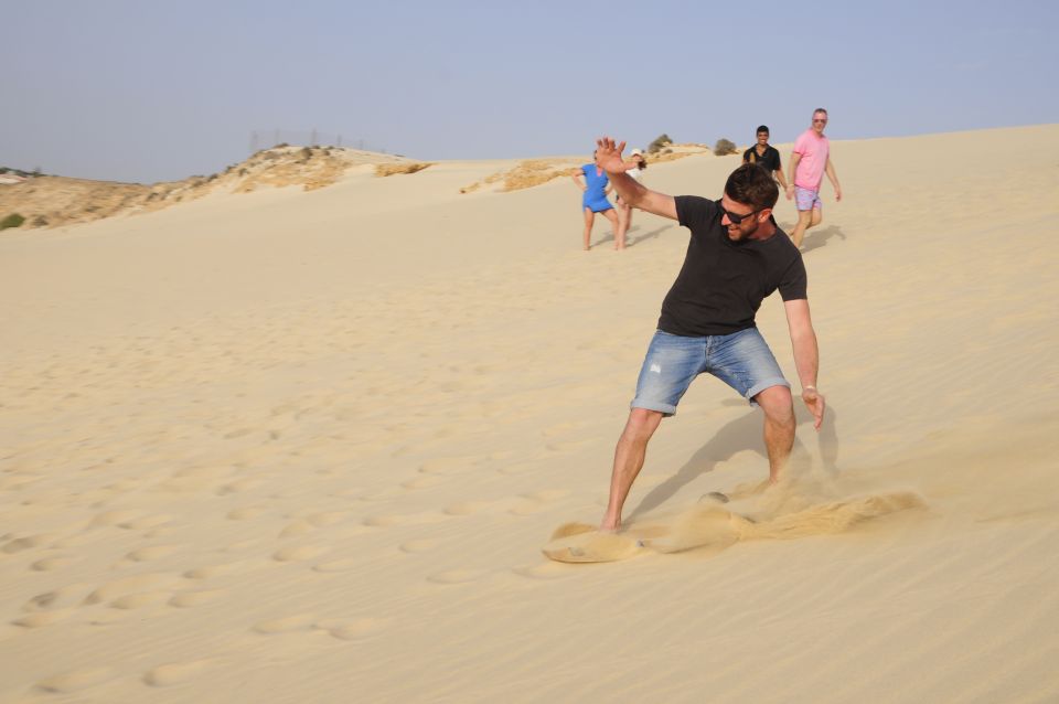 Boavista: Green Turtle & Shark Bay Sandboard Tour & Tasting - Key Points