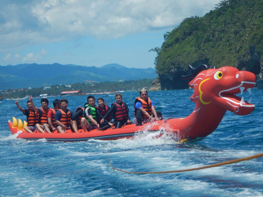 Boracay: Inflatable Banana or Dragon Boat Ride - Key Points