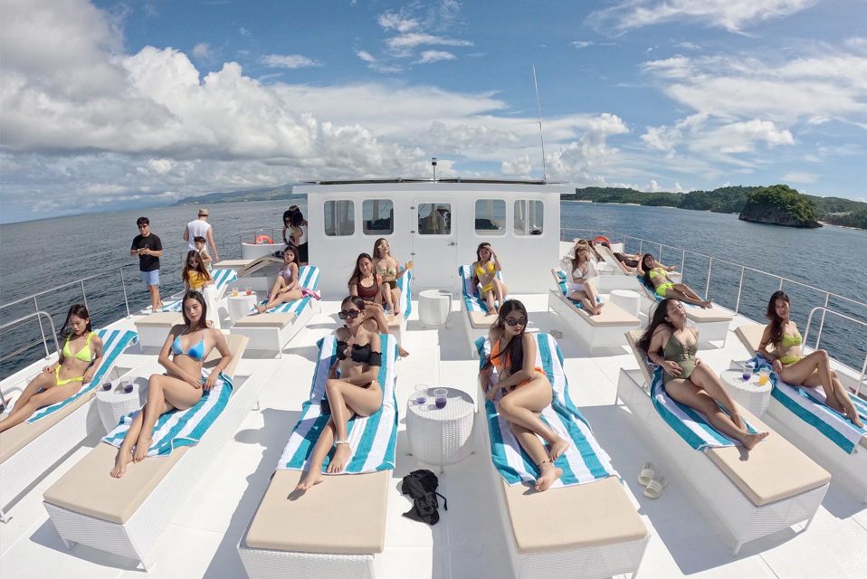 Boracay: Red Whale Party Cruise W/ Snacks & Water Activities - Key Points