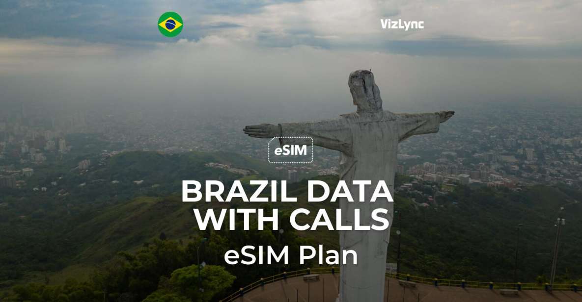 Brazil Travel Esim Plan With High Speed Data and Calls - Booking Details and Flexibility