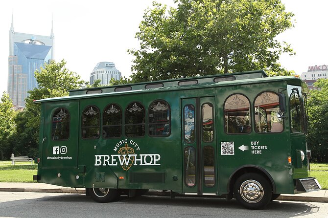 Brewery Hop-On Hop-Off Trolley Tour of Nashville - Just The Basics