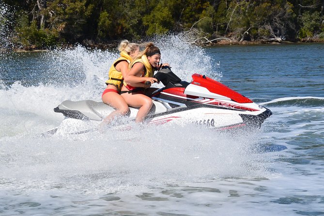 Bribie Island Pumicestone Chase Jet Ski Experience  - Brisbane - Key Points