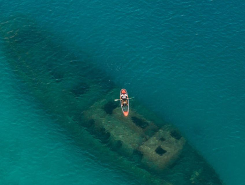 Bridgetown: Carlisle Bay Clear Kayak Shipwreck Tour - Key Points