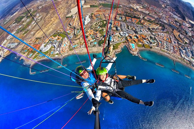 BRONZE Tandem Paragliding Flight in South Tenerife, Free Pick up - Just The Basics