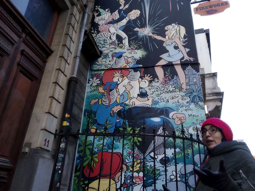 Brussels: the Comic Book Walls Walking Tour - Key Points
