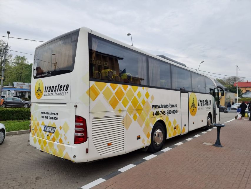 Bucharest Airport: Bus Transfer To/From Galati - Amenities Onboard for Comfort