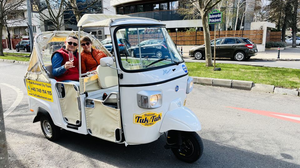 Bucharest: Tuk Tuk Private Guided Complete Tour - Key Points