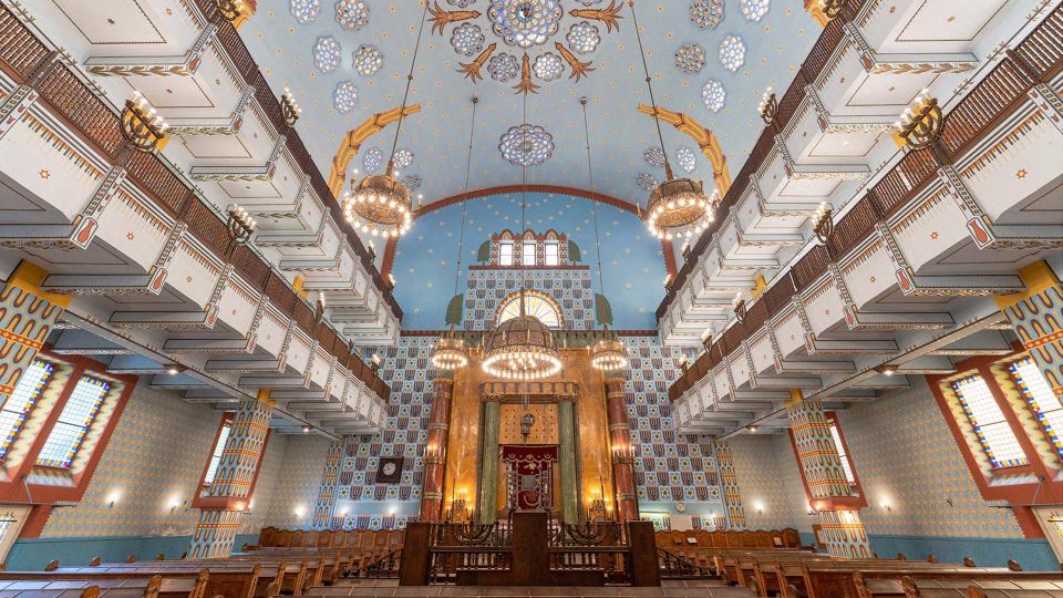 Budapest: Kazinczy Synagogue Entrance Ticket With Extras - Key Points
