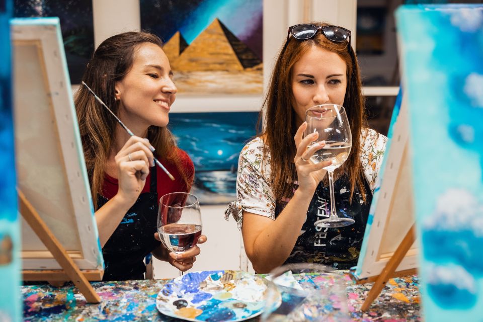 Budapest: Paint and Sip Experience (2 Hrs for Beginners) - Key Points