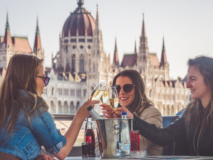Budapest: Unlimited Prosecco and Wine Sightseeing Cruise - Key Points