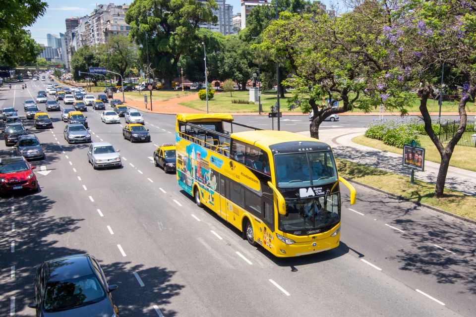 Buenos Aires: Hop-On Hop-Off Bus & Audio Guide City Pass - Key Points