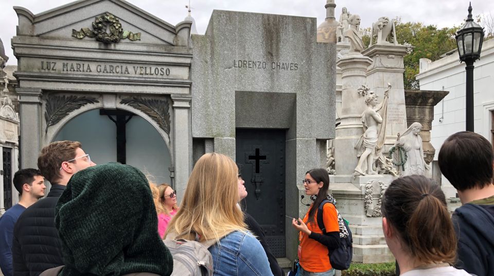 Buenos Aires: La Recoleta Cemetery Guided Tour in English - Key Points
