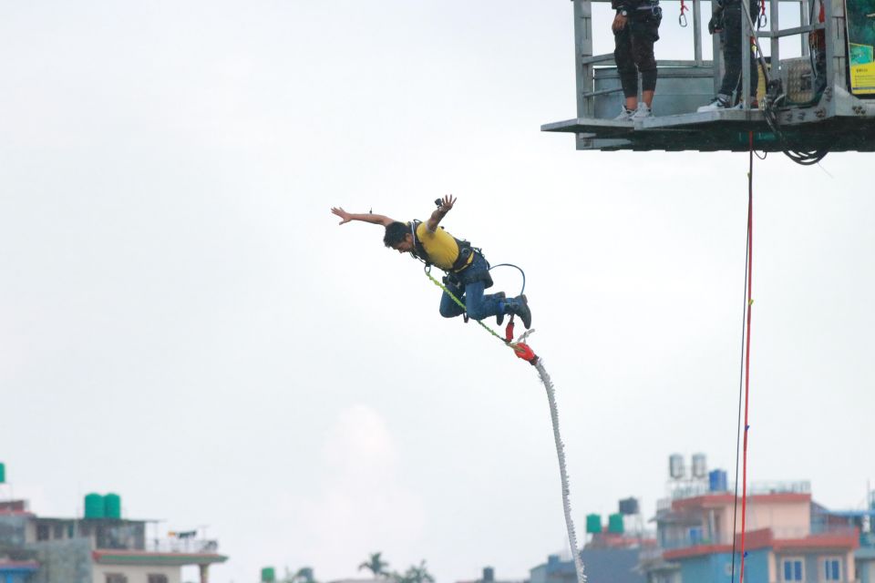 Bungee Jump (101m) in Pokhara - Key Points