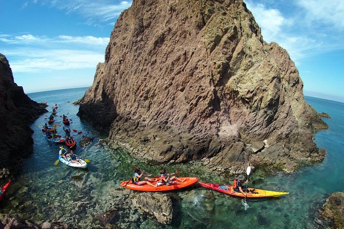 Cabo De Gata Active. Guided Kayak and Snorkel Route Through Coves of the Natural Park - Just The Basics