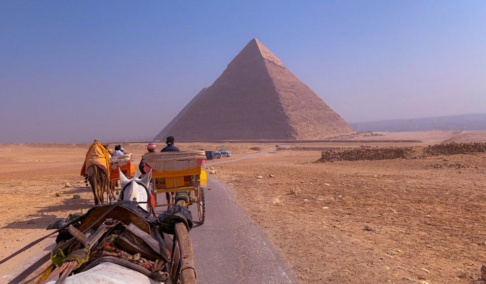 Cairo: Half Day Pyramids Tour by Camel or Horse Carriage - Key Points