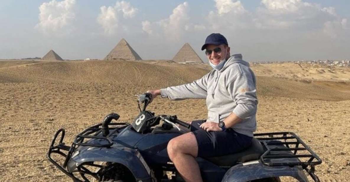 Cairo: Private ATV Bike Tour at the Pyramids With Transfers - Key Points