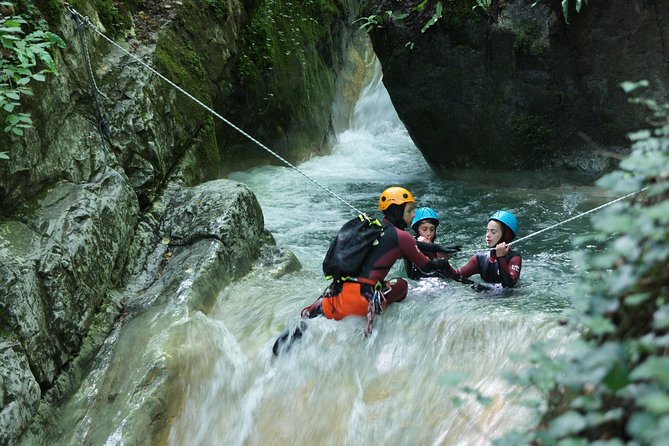 Canyoning Discovery 3 Hours in Aix Les Bains / Chambéry: Ternèze - Just The Basics