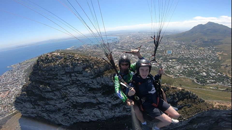 Cape Town: Tandem Paragliding With Views of Table Mountain - Just The Basics