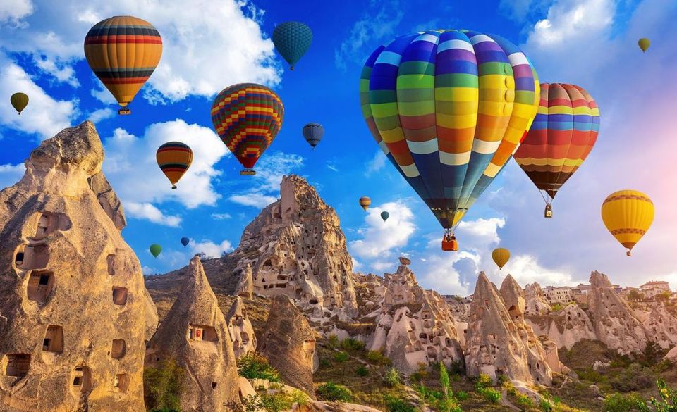 cappadocia hot air balloon flight over the fairy chimneys Cappadocia Hot Air Balloon Flight Over The Fairy Chimneys