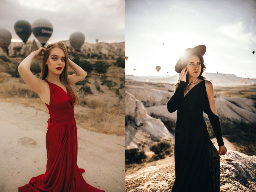 Cappadocia: Photo Shooting With Flying Dresses - Key Points