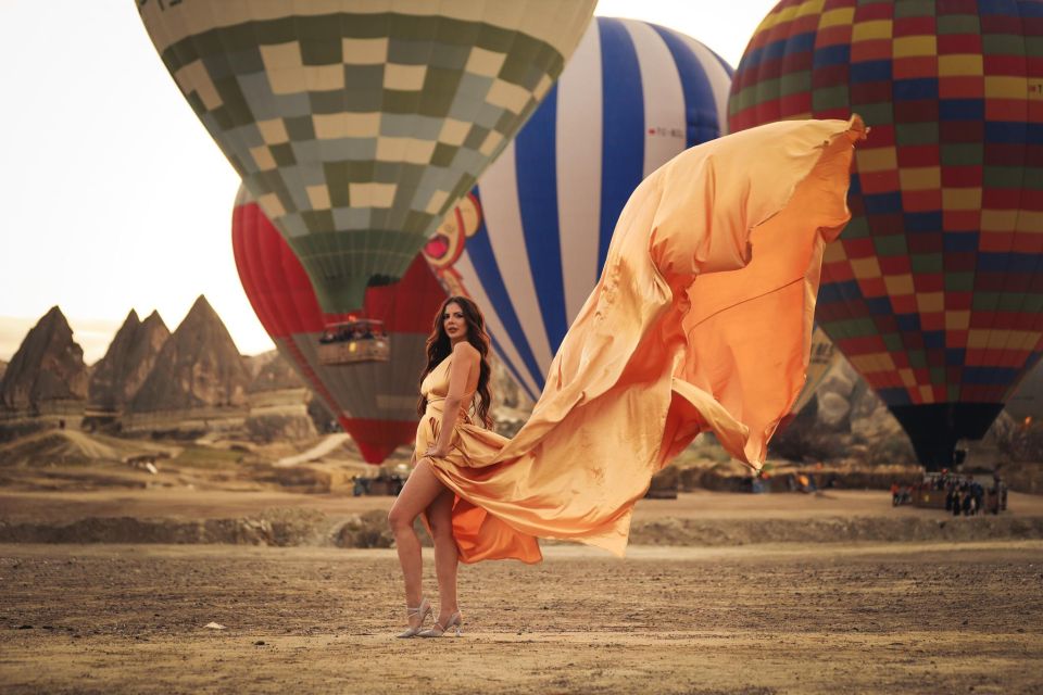 Cappadocia: Private Flying Dress Photoshoot at Sunrise - Key Points
