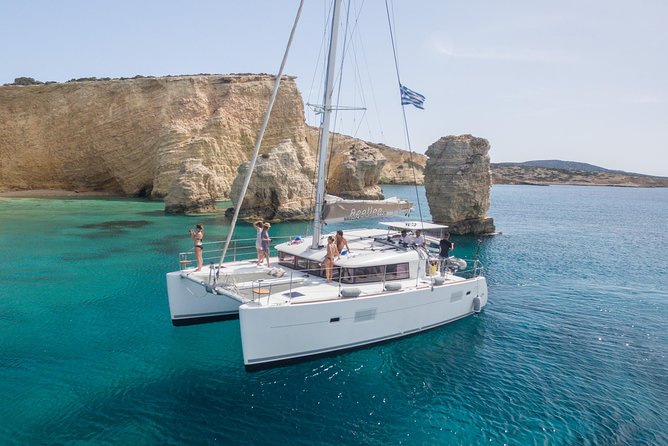 Catamaran Full-Day Cruise Around Naxos or Paros With Lunch - Just The Basics