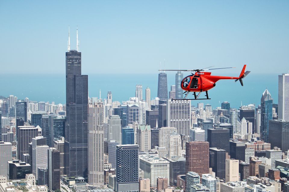 Chicago: 45-Minute Private Helicopter Flight for 1-3 People - Key Points