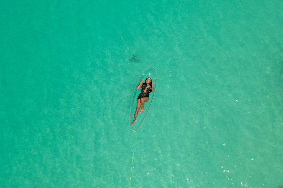 Clear Kayak Drone Photoshoot - Barbados, Carlisle Bay - Just The Basics