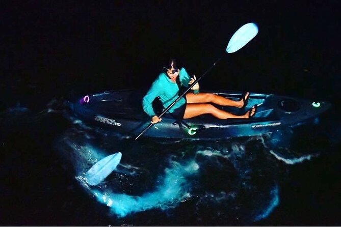 Cocoa Beach Clear-Bottom Kayaking Bioluminescent Tour - Tour Highlights